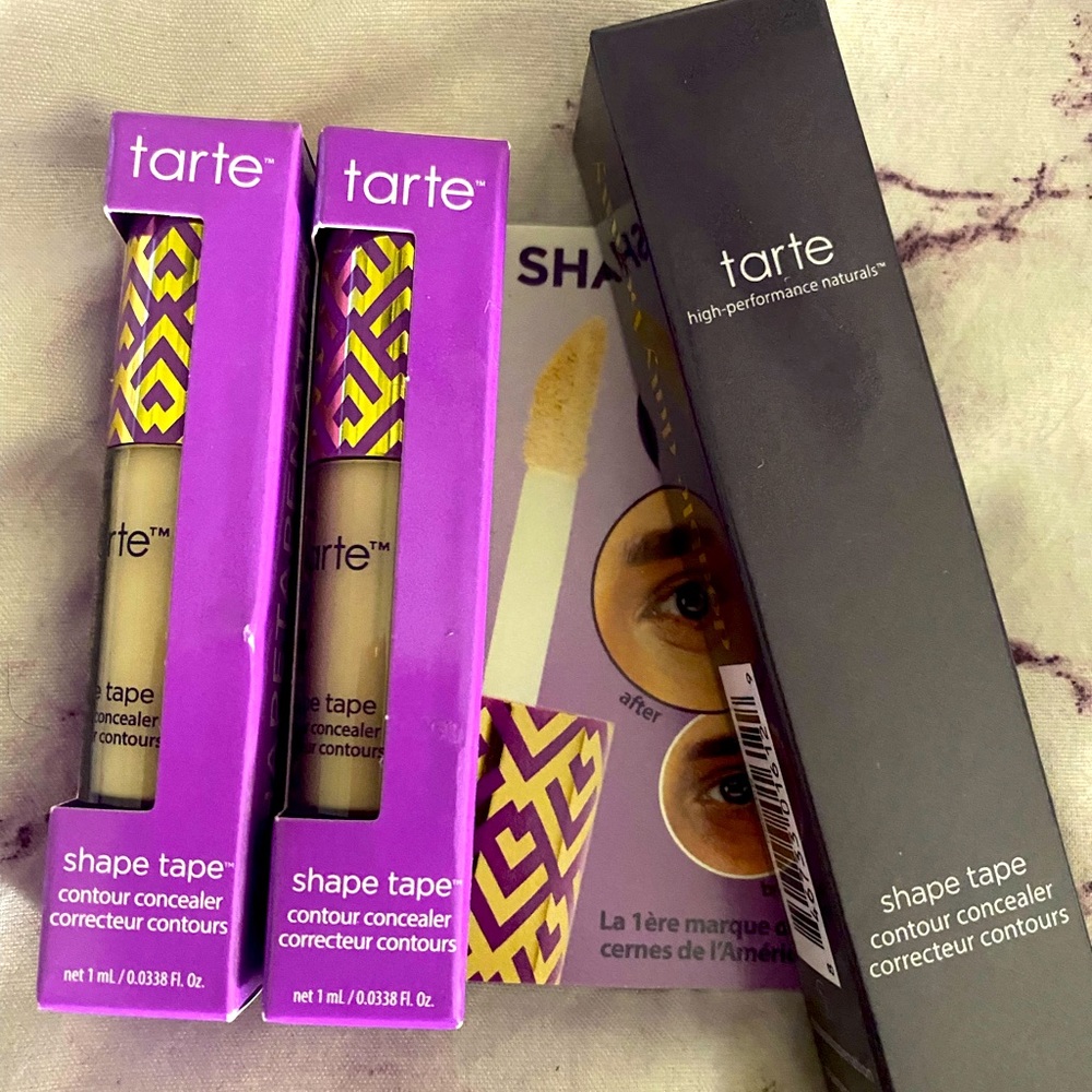 3 piece Light Tarte Shape Tape Concealer (20B)